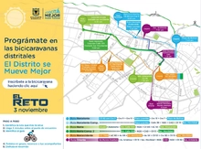 Reto medellin vs bogotá bicicaravanas día