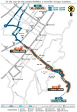 Desde el 12 de diciembre de 2016 el servicio  complementario 15-7 Calle 11 Sur suspende su operación, sin embargo la ruta 228 Villa Teresita- Aguas Claras permite la conexión con la calle 11 Sus, AK 10 y AV Caracas.