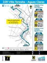 Ajuste de la ruta 228