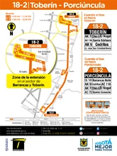 Extensión ruta 18-2