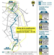 Ajuste ruta 496