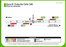 Estación calle 106 Antes