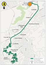 Mapa ruta alimentadora 6-3 Casalinda