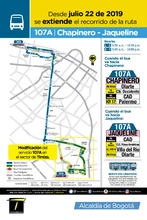 Información de la ruta 107A