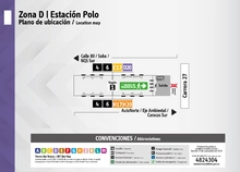 Plano de estación Polo