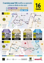 Información de la ruta D-K-202 complemento