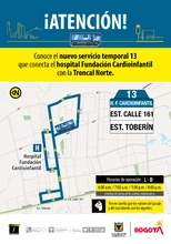 Ruta 13 Hospital Fundación Cardioinfantil