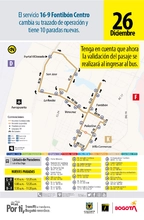 Ruta 16-9 Fontibón Centro