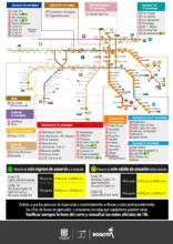 Mapa con estaciones habilitadas para el 20 Mayo