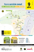 Conoce la nueva ruta San Cristóbal Norte - Suba Berlín