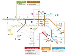 Estaciones cerradas 26 de agosto