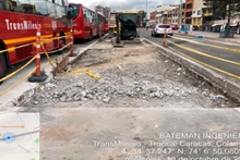 Inicio de obra en la estación Quiroga