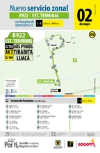  Recorrido B922