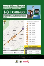 1-8 Calle 80 nuevo horario