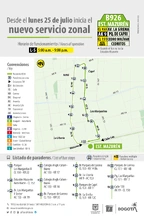 Nuevo servicio-B926-recorrido