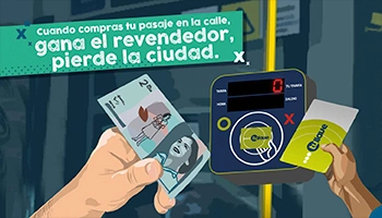 Reventa de pasajes de TransMilenio Móvil