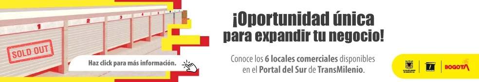 Oportunidad única para expandir tu negocio -TRANSMILENIO